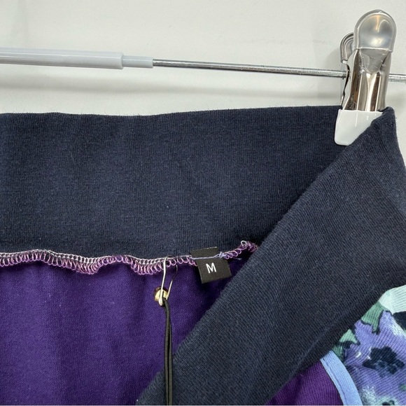 Recreate Designs Made In Montan Patchwork Colorblock Cotton Midi Skirt Size M - Picture 8 of 9